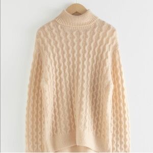 & Other Stories Soft Cream Turtleneck